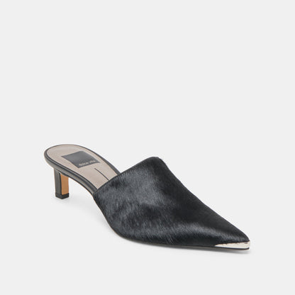 Dolce Vita SHOES Lexy Nero Calf Hair Heels