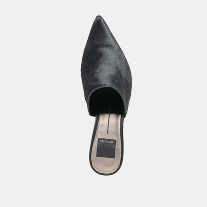 Dolce Vita SHOES Lexy Nero Calf Hair Heels