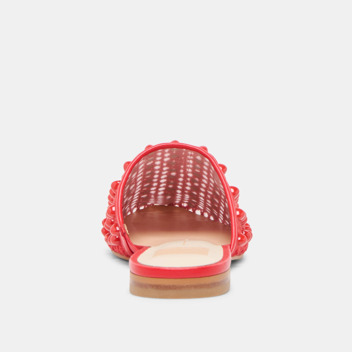 Dolce Vita SHOES Rova Bead Chili Beaded Mesh Flats