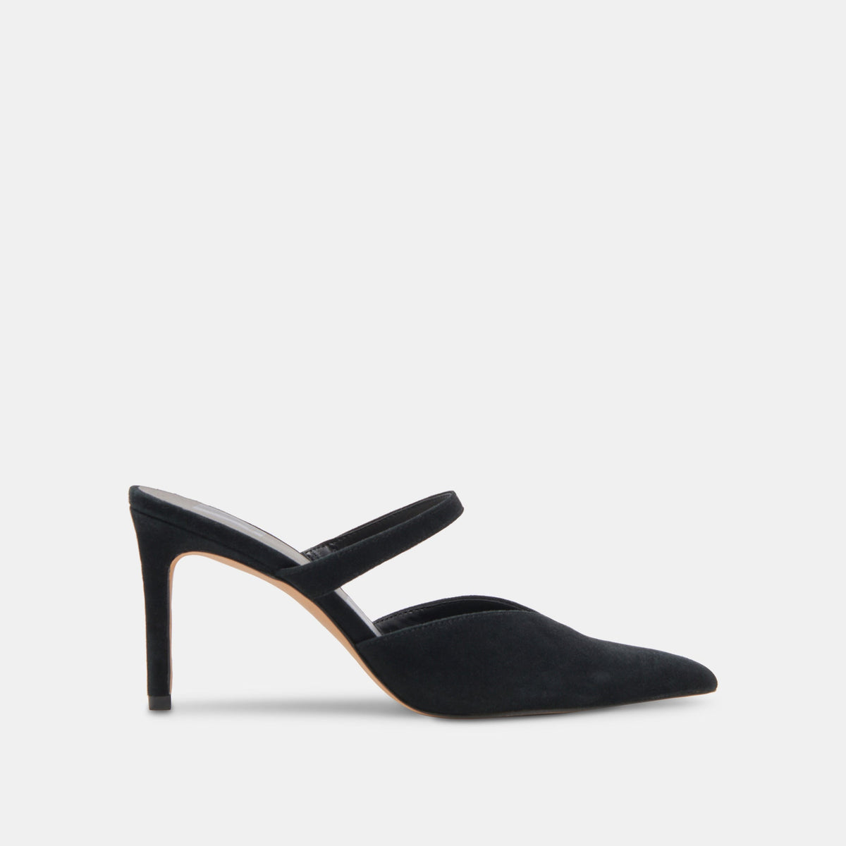 Dolce Vita SHOES KANIKA WIDE HEELS ONYX SUEDE
 – Dolce Vita
