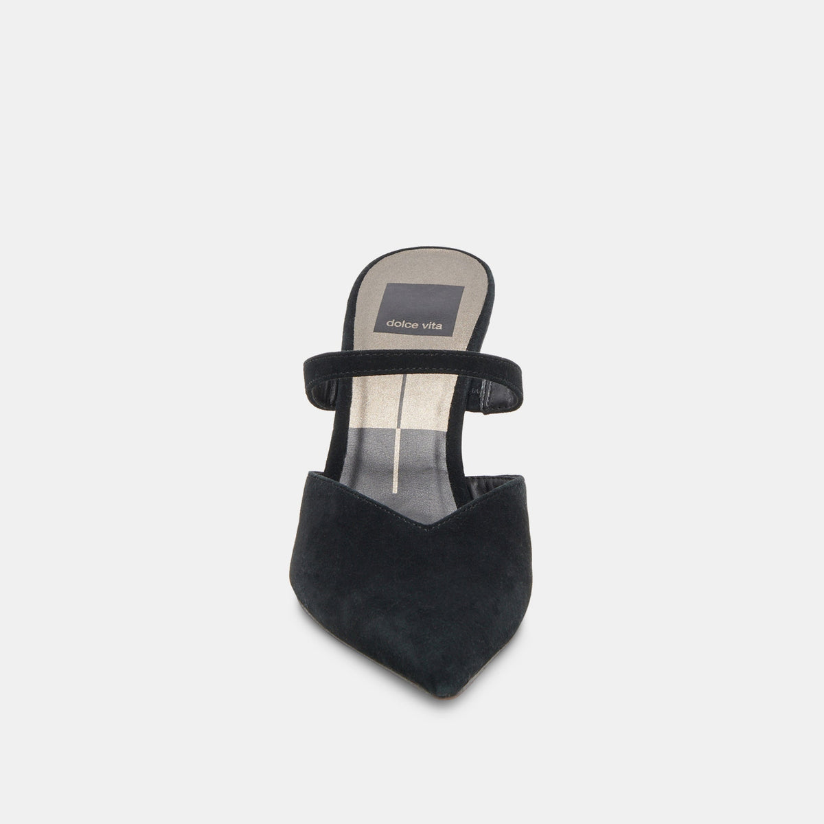 Dolce Vita SHOES KANIKA WIDE HEELS ONYX SUEDE
 – Dolce Vita