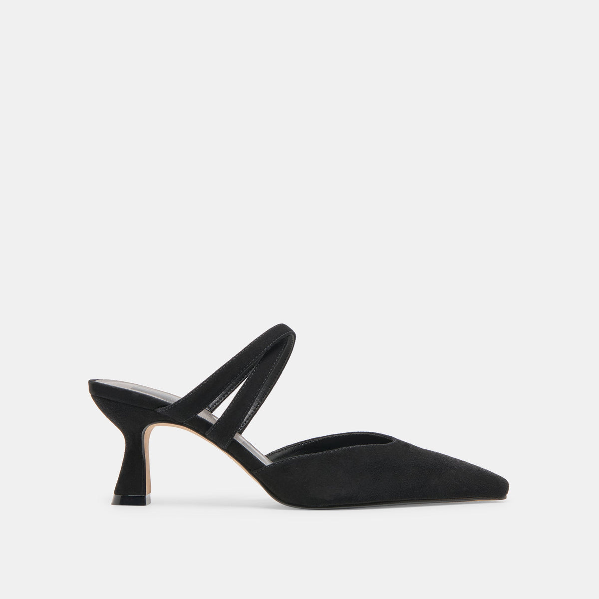 Dolce Vita SHOES Linore Onyx Suede Heels