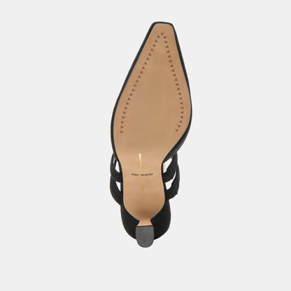 Dolce Vita SHOES Linore Onyx Suede Heels