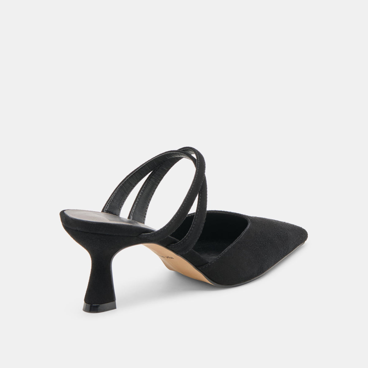Dolce Vita SHOES Linore Onyx Suede Heels