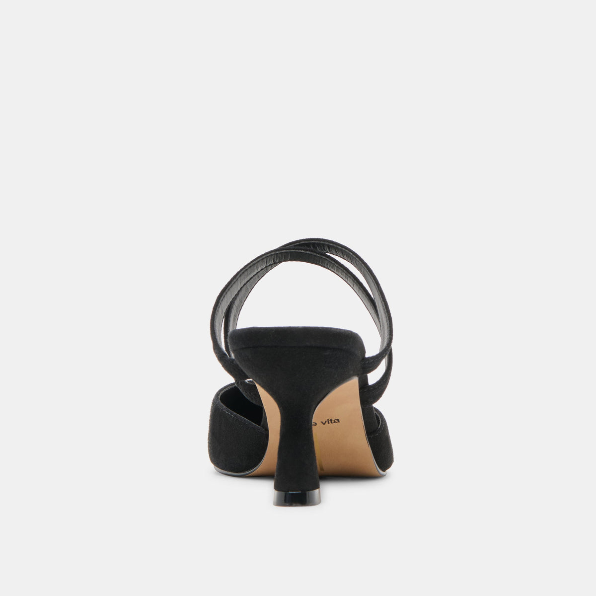 Dolce Vita SHOES Linore Onyx Suede Heels