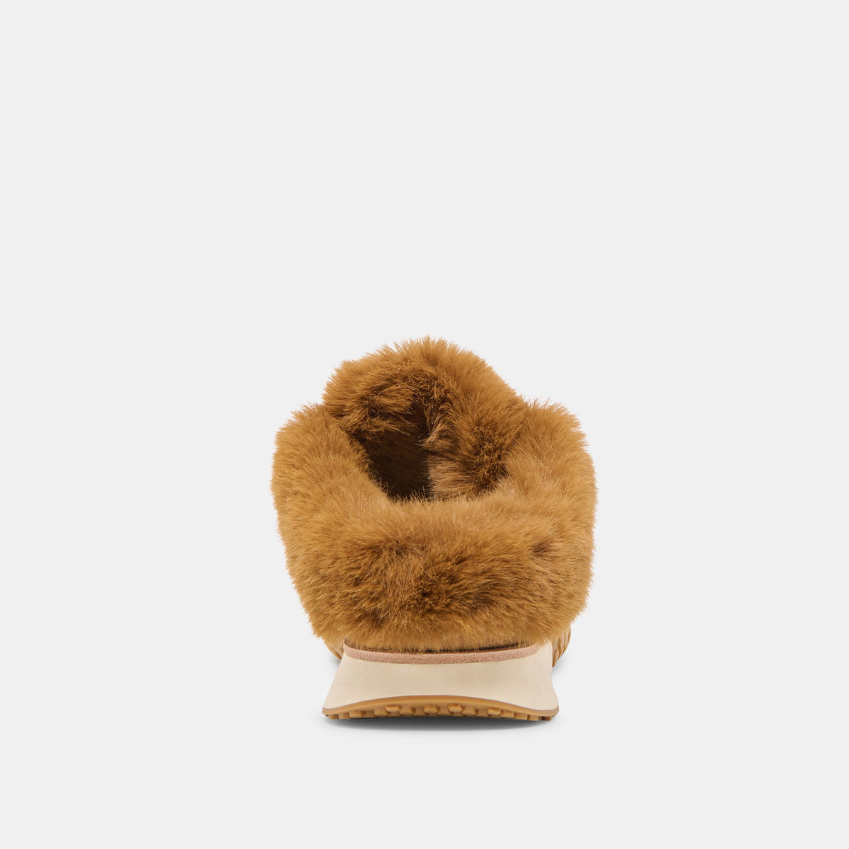 Dolce Vita SHOES Izzey Plush Lt Brown Suede Sneakers