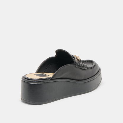 Dolce Vita SHOES Dorrel Maroon Leather Loafers