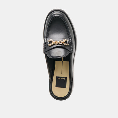 Dolce Vita SHOES Dorrel Maroon Leather Loafers
