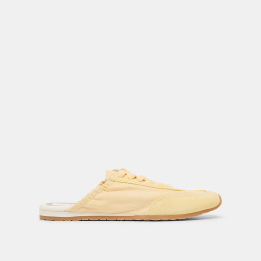 Dolce Vita SHOES Daris Lt Yellow Nylon Sneakers