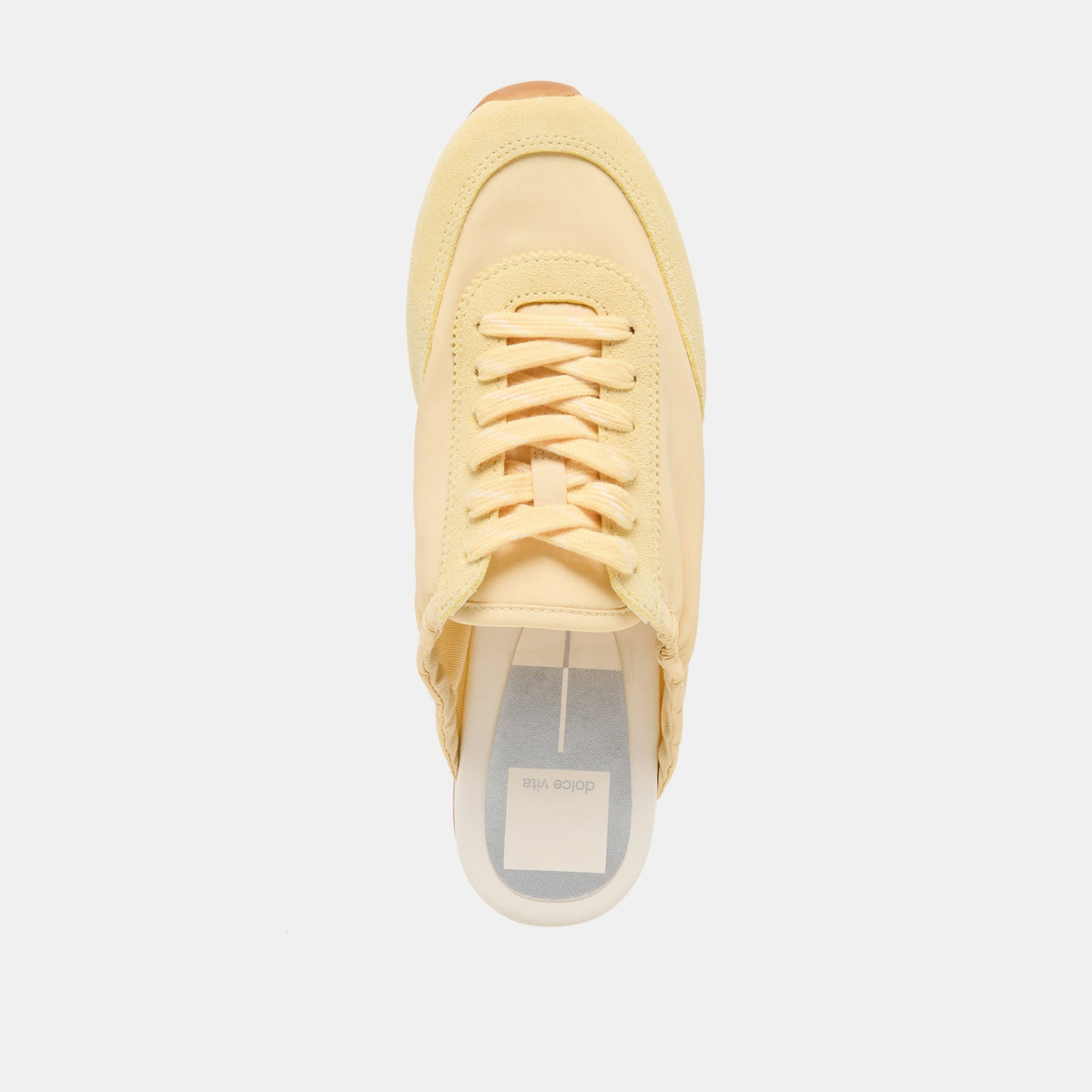 Dolce Vita SHOES Daris Lt Yellow Nylon Sneakers