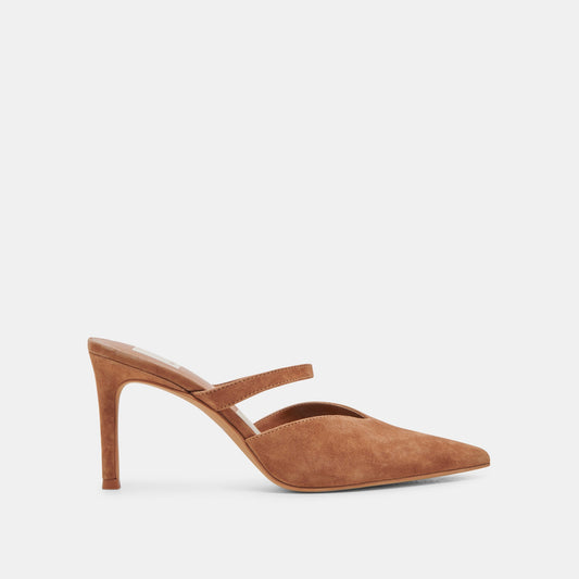 Dolce Vita SHOES KANIKA HEELS PECAN SUEDE
 – Dolce Vita