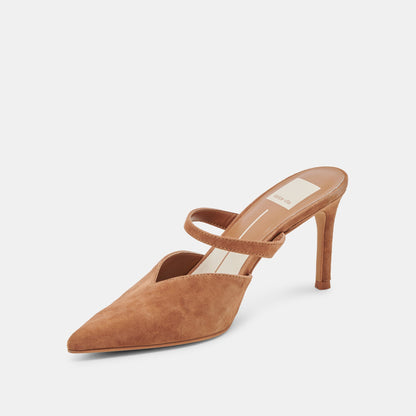 Dolce Vita SHOES KANIKA HEELS PECAN SUEDE
 – Dolce Vita