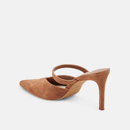 Dolce Vita SHOES KANIKA HEELS PECAN SUEDE
 – Dolce Vita