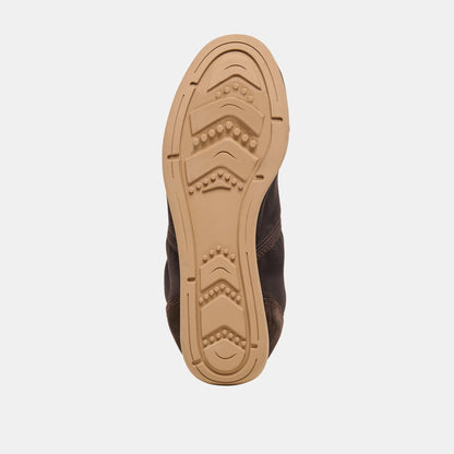 Dolce Vita SHOES Dakoda Dk Brown Satin Sneakers