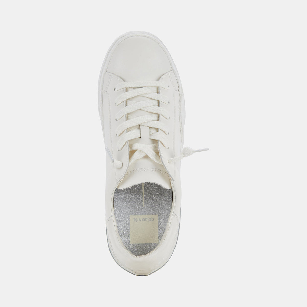 Dolce Vita SHOES Zina 306 Sneakers White Recycled Leather | White Leather Sneakers
 – Dolce Vita