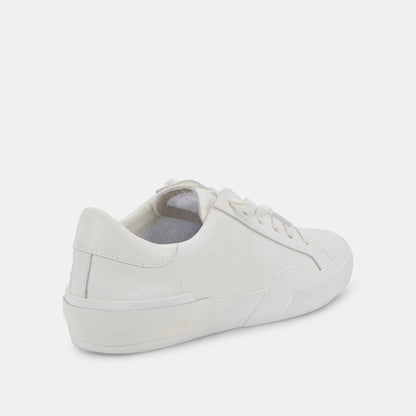 Dolce Vita SHOES Zina 306 Sneakers White Recycled Leather | White Leather Sneakers
 – Dolce Vita