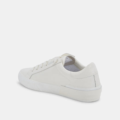 Dolce Vita SHOES Zina 306 Sneakers White Recycled Leather | White Leather Sneakers
 – Dolce Vita