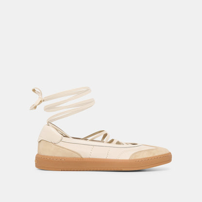 Dolce Vita SHOES Nyomie Ivory Multi Leather Sneakers