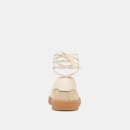 Dolce Vita SHOES Nyomie Ivory Multi Leather Sneakers