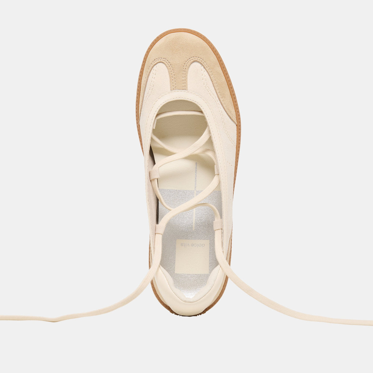 Dolce Vita SHOES Nyomie Ivory Multi Leather Sneakers