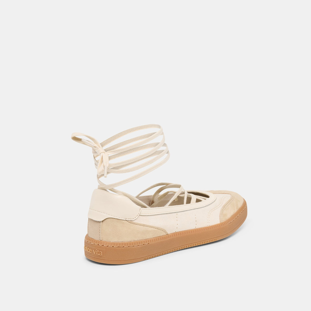 Dolce Vita SHOES Nyomie Ivory Multi Leather Sneakers