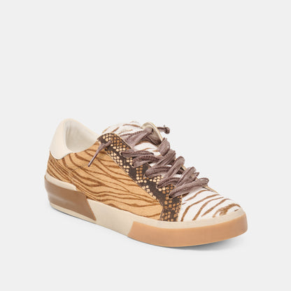 Dolce Vita SHOES Zina Zebra Multi Calf Hair Sneakers