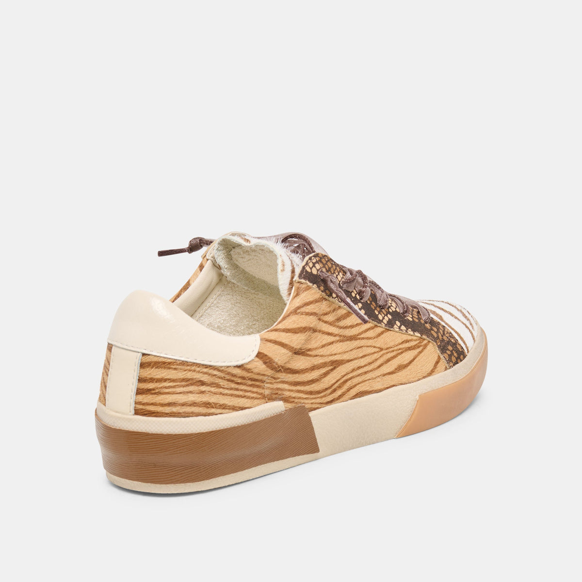 Dolce Vita SHOES Zina Zebra Multi Calf Hair Sneakers