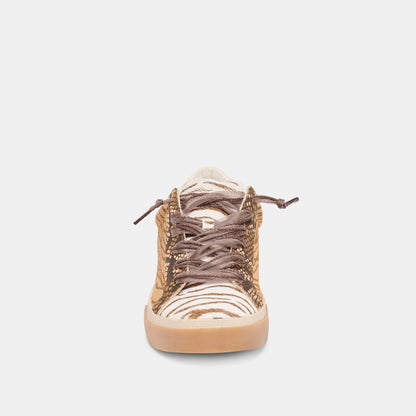 Dolce Vita SHOES Zina Zebra Multi Calf Hair Sneakers