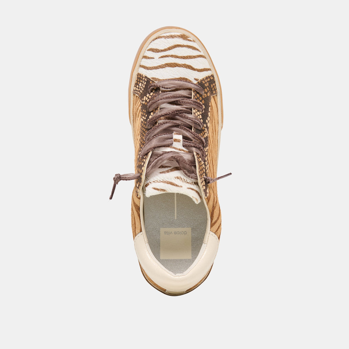 Dolce Vita SHOES Zina Zebra Multi Calf Hair Sneakers