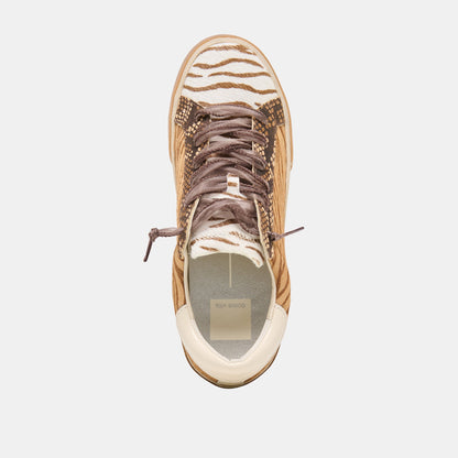 Dolce Vita SHOES Zina Zebra Multi Calf Hair Sneakers