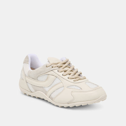 Dolce Vita SHOES Myles White Multi Leather Sneakers