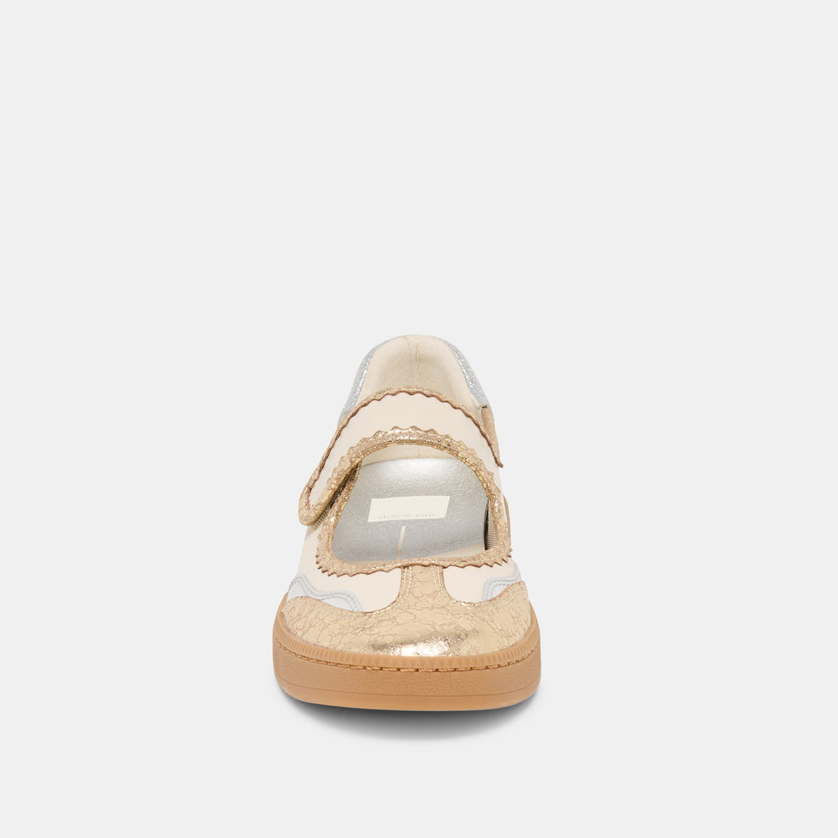 Dolce Vita SHOES NANET Metallic Multi Leather Mary-Jane Sneakers