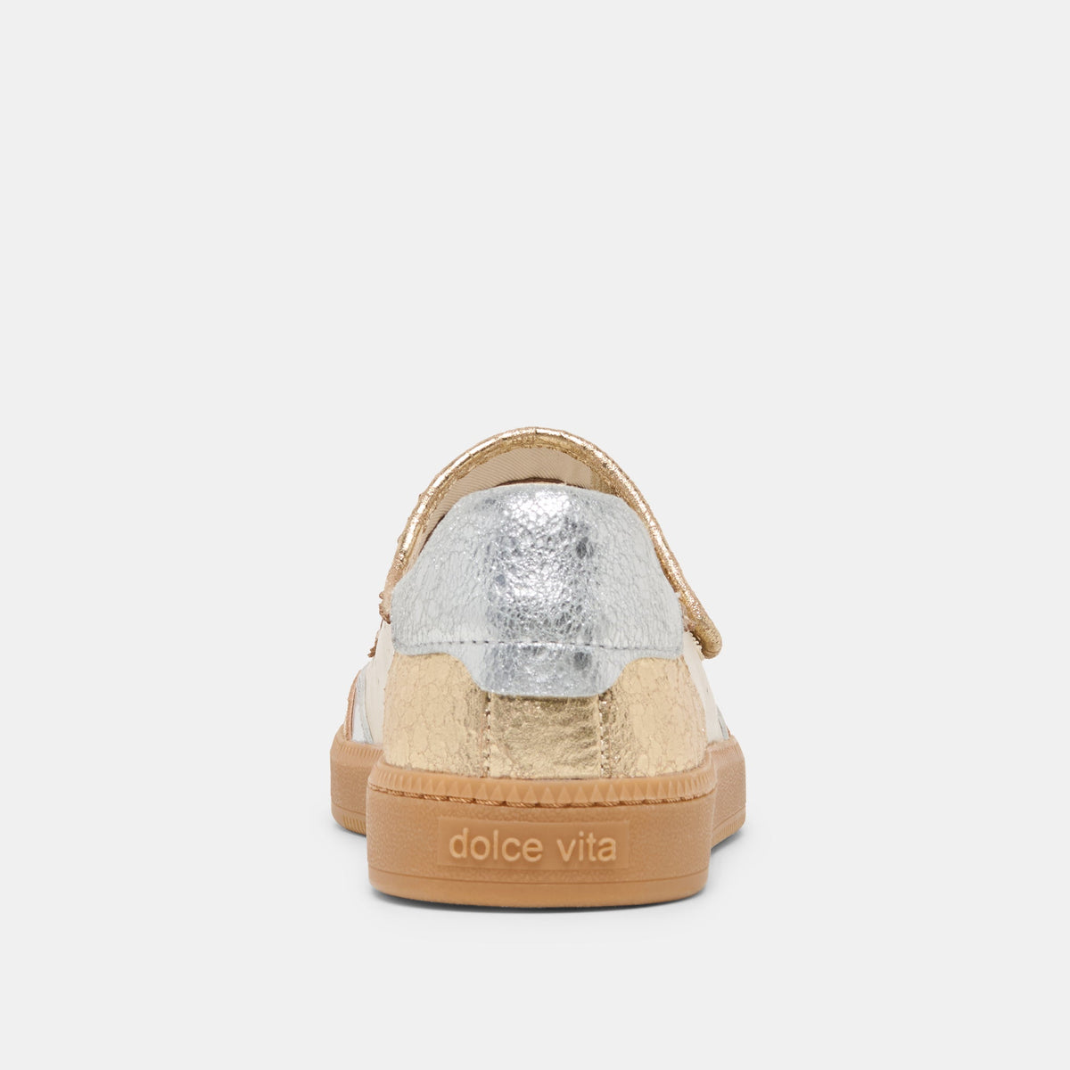 Dolce Vita SHOES NANET Metallic Multi Leather Mary-Jane Sneakers