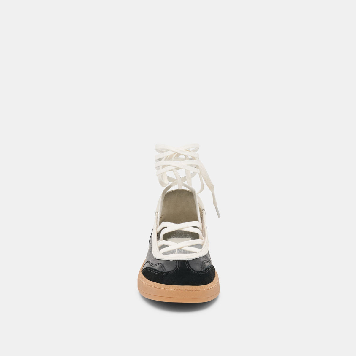Dolce Vita SHOES Nyomie Black Leather Sneakers