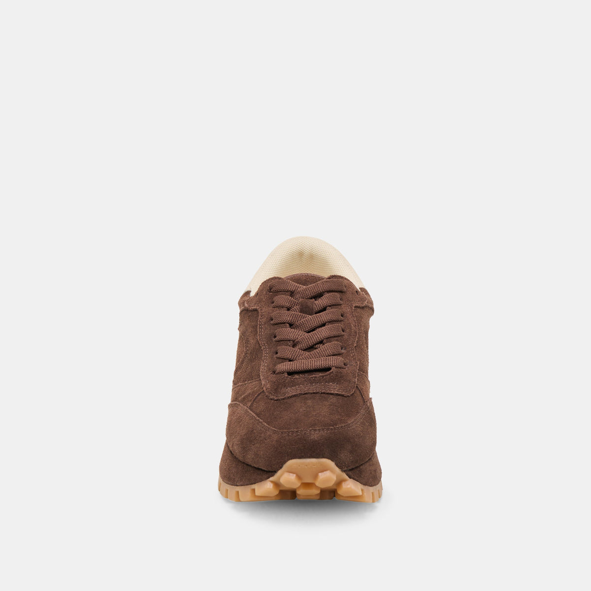 Dolce Vita SHOES Tricia Dk Brown Suede Sneakers
