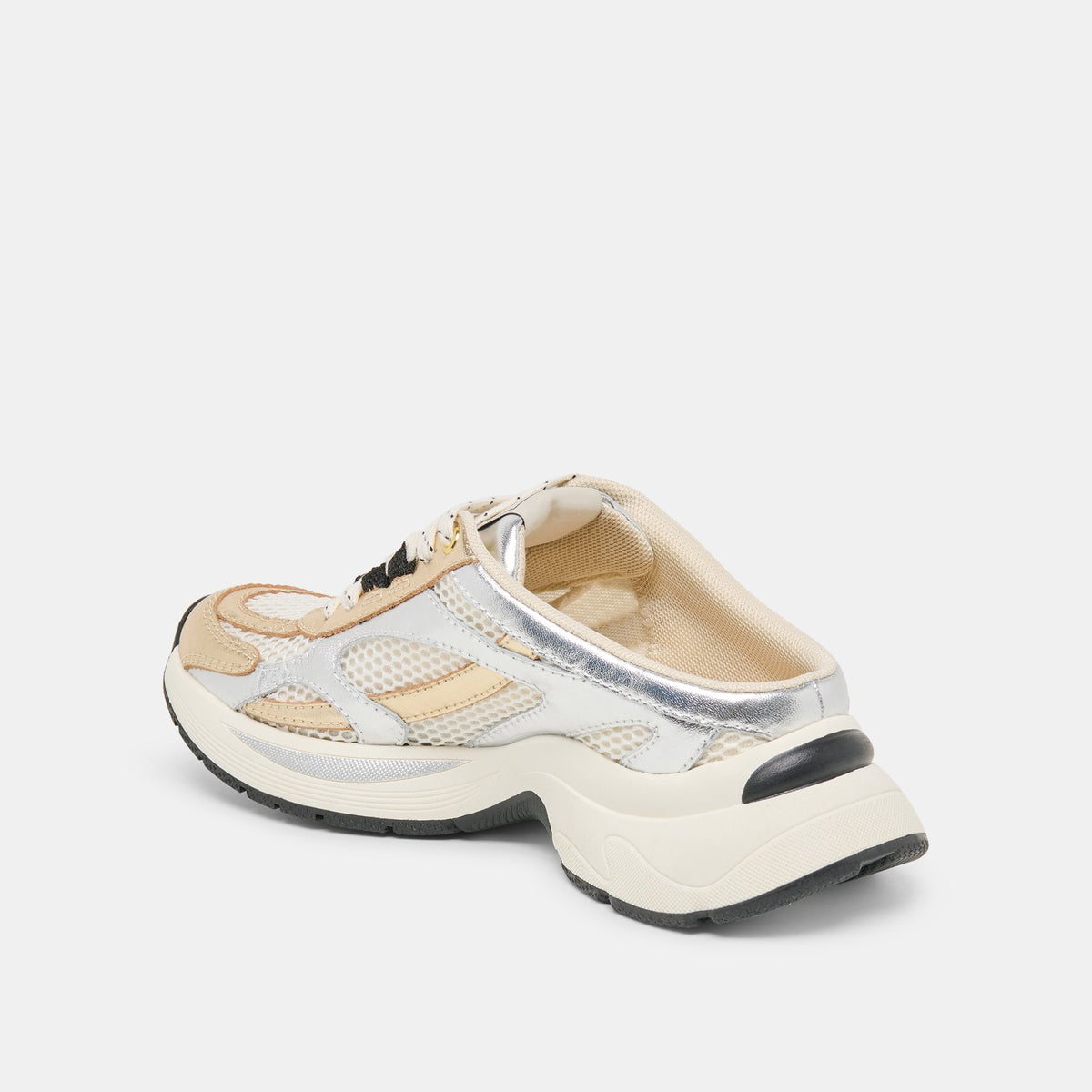 Dolce Vita SHOES SWAYZY Metallic Multi Leather Platform Slip-on Sneakers
