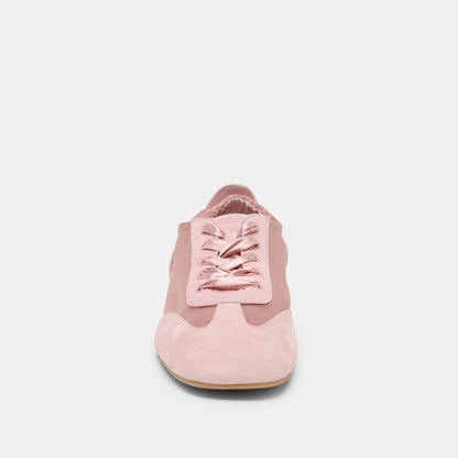 Dolce Vita SHOES Itzy Pink Satin Sneakers