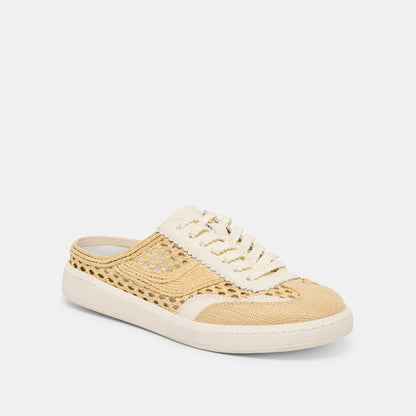 Dolce Vita SHOES NOTICE SLIDE WOVEN SNEAKERS LT NATURAL WOVEN RAFFIA
 – Dolce Vita