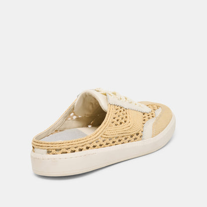 Dolce Vita SHOES NOTICE SLIDE WOVEN SNEAKERS LT NATURAL WOVEN RAFFIA
 – Dolce Vita