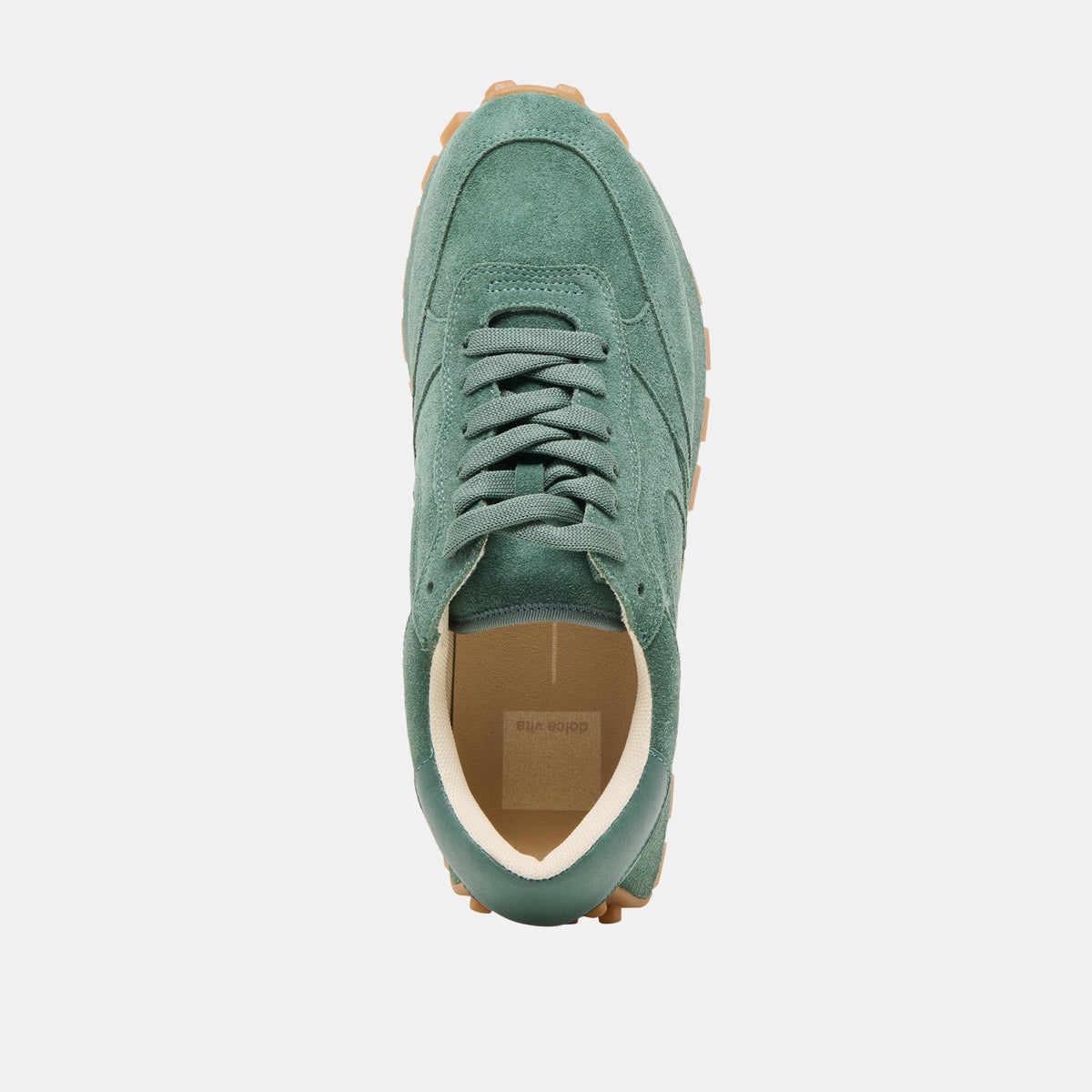 Dolce Vita SHOES Tricia Dk Green Suede Sneakers