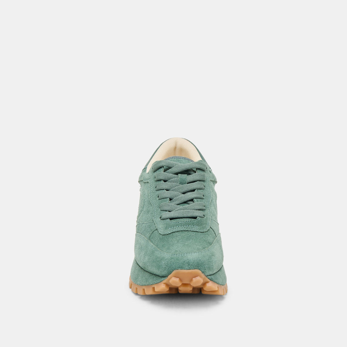 Dolce Vita SHOES Tricia Dk Green Suede Sneakers