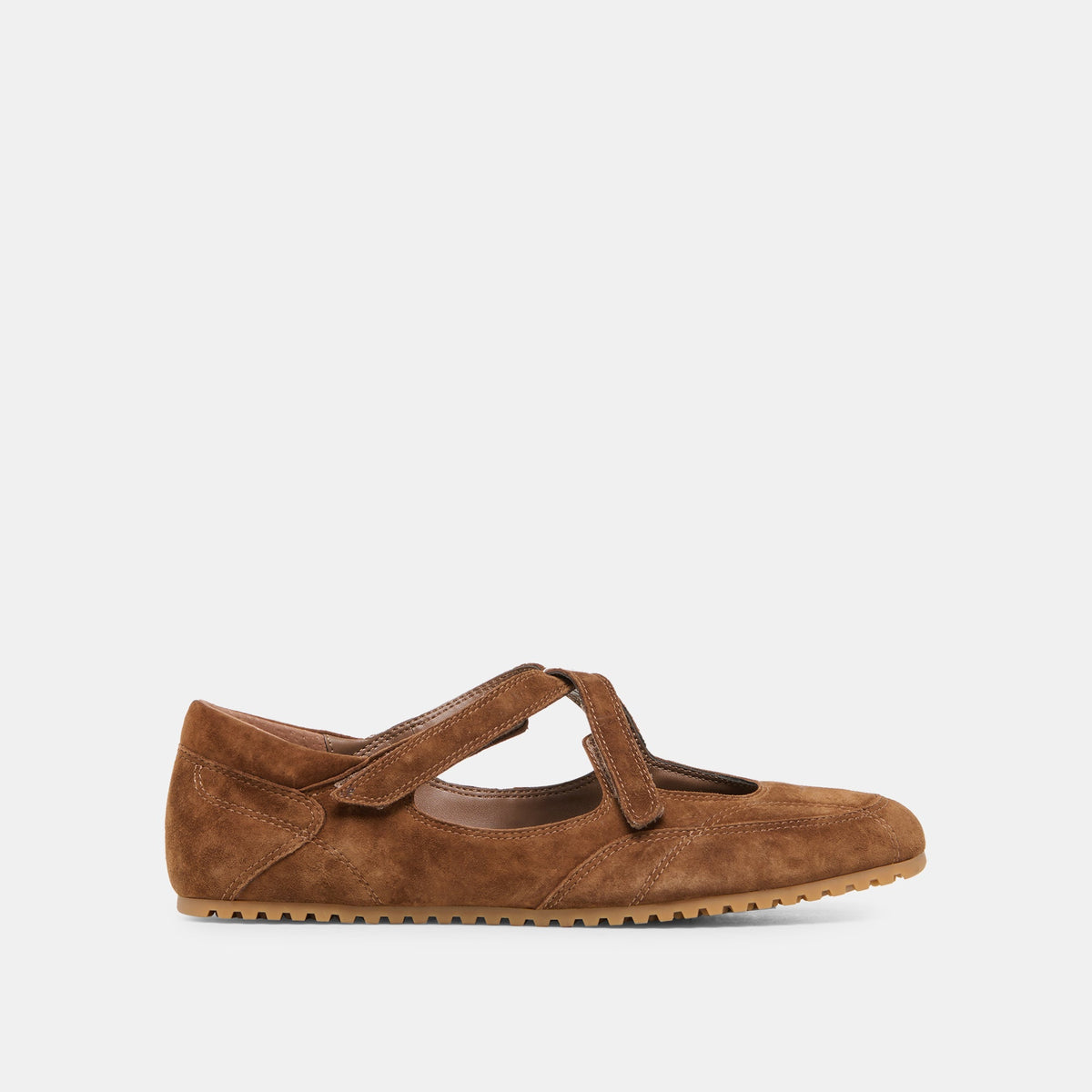 Dolce Vita SHOES YONO Cocoa Suede Ballet Sneaker Flats