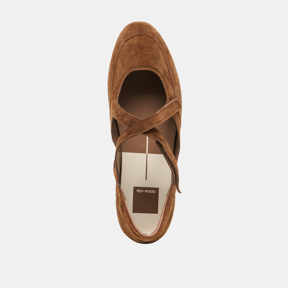Dolce Vita SHOES YONO Cocoa Suede Ballet Sneaker Flats