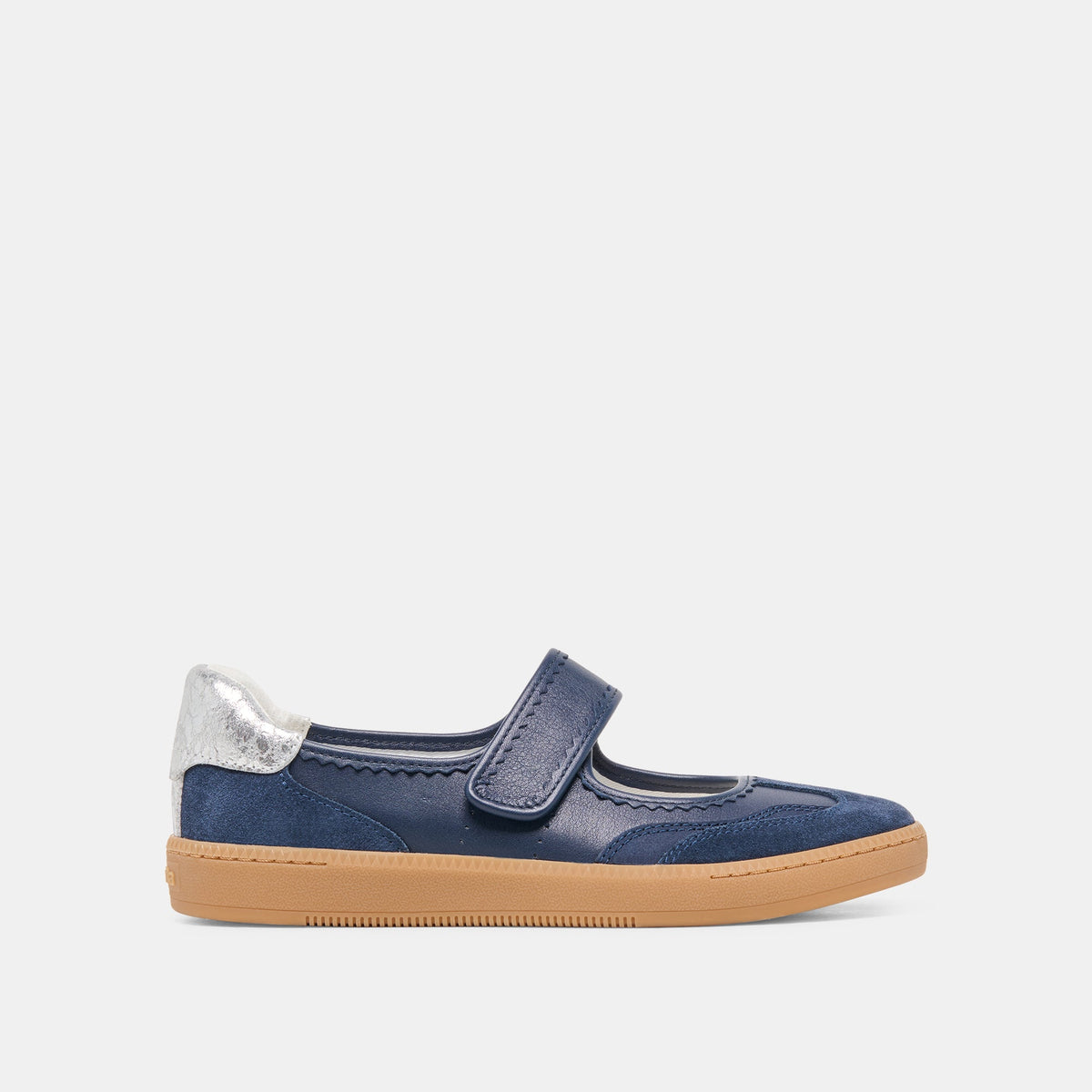 Dolce Vita SHOES NANET Dk Navy Suede Mary-Jane Ballet Sneakers