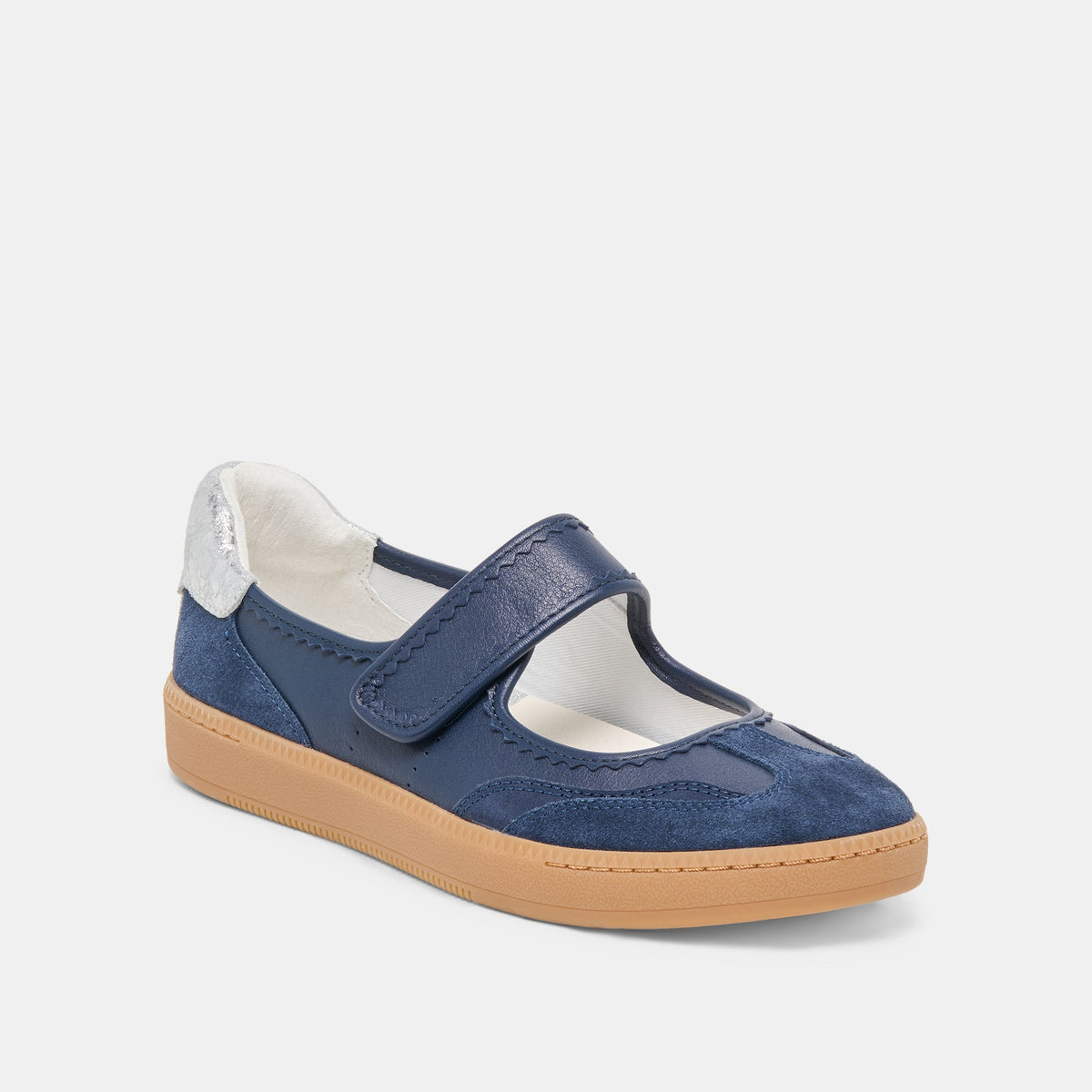 Dolce Vita SHOES NANET Dk Navy Suede Mary-Jane Ballet Sneakers