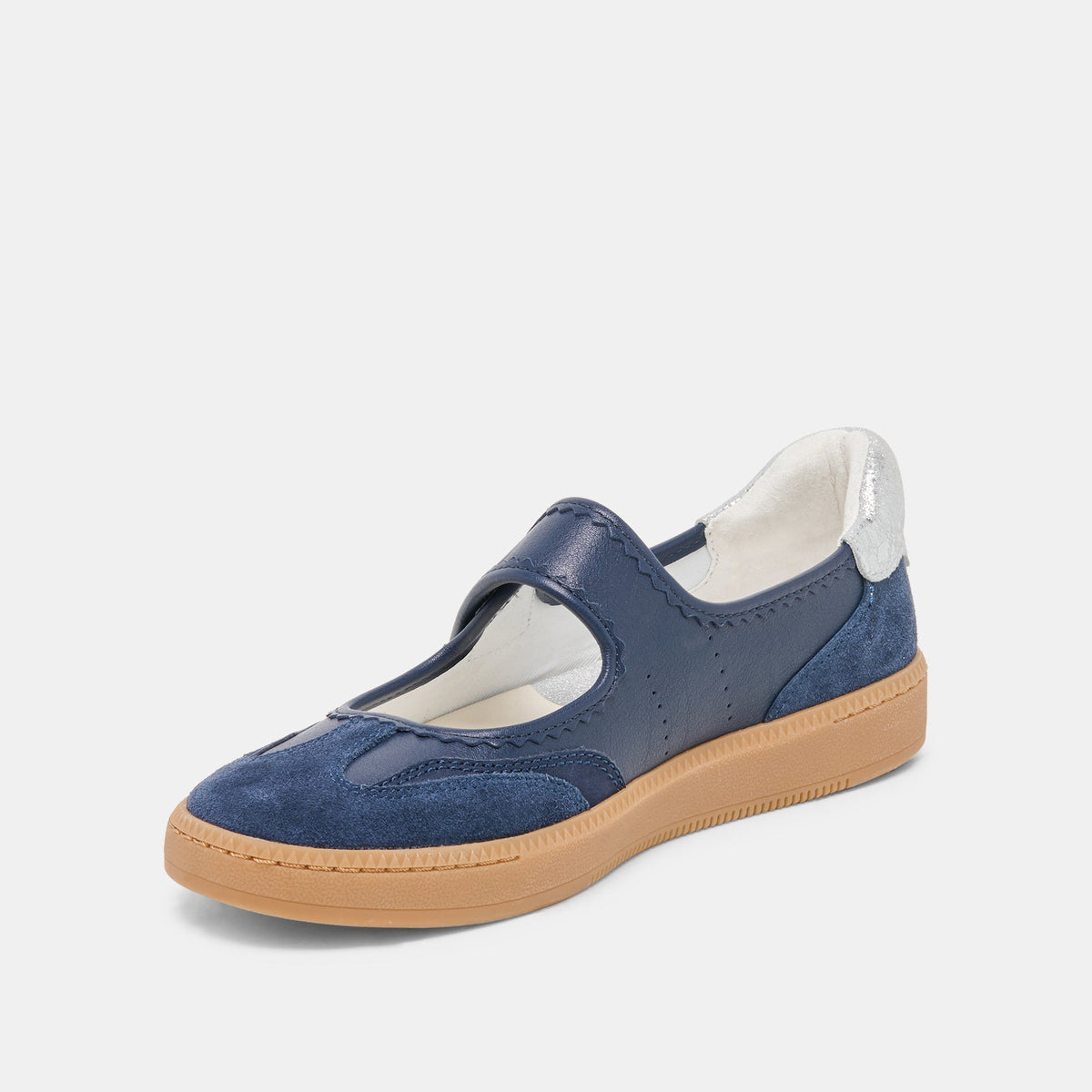Dolce Vita SHOES NANET Dk Navy Suede Mary-Jane Ballet Sneakers
