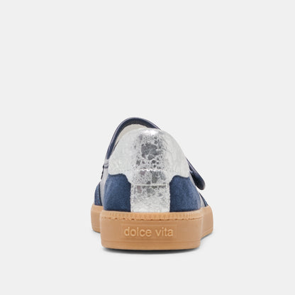 Dolce Vita SHOES NANET Dk Navy Suede Mary-Jane Ballet Sneakers
