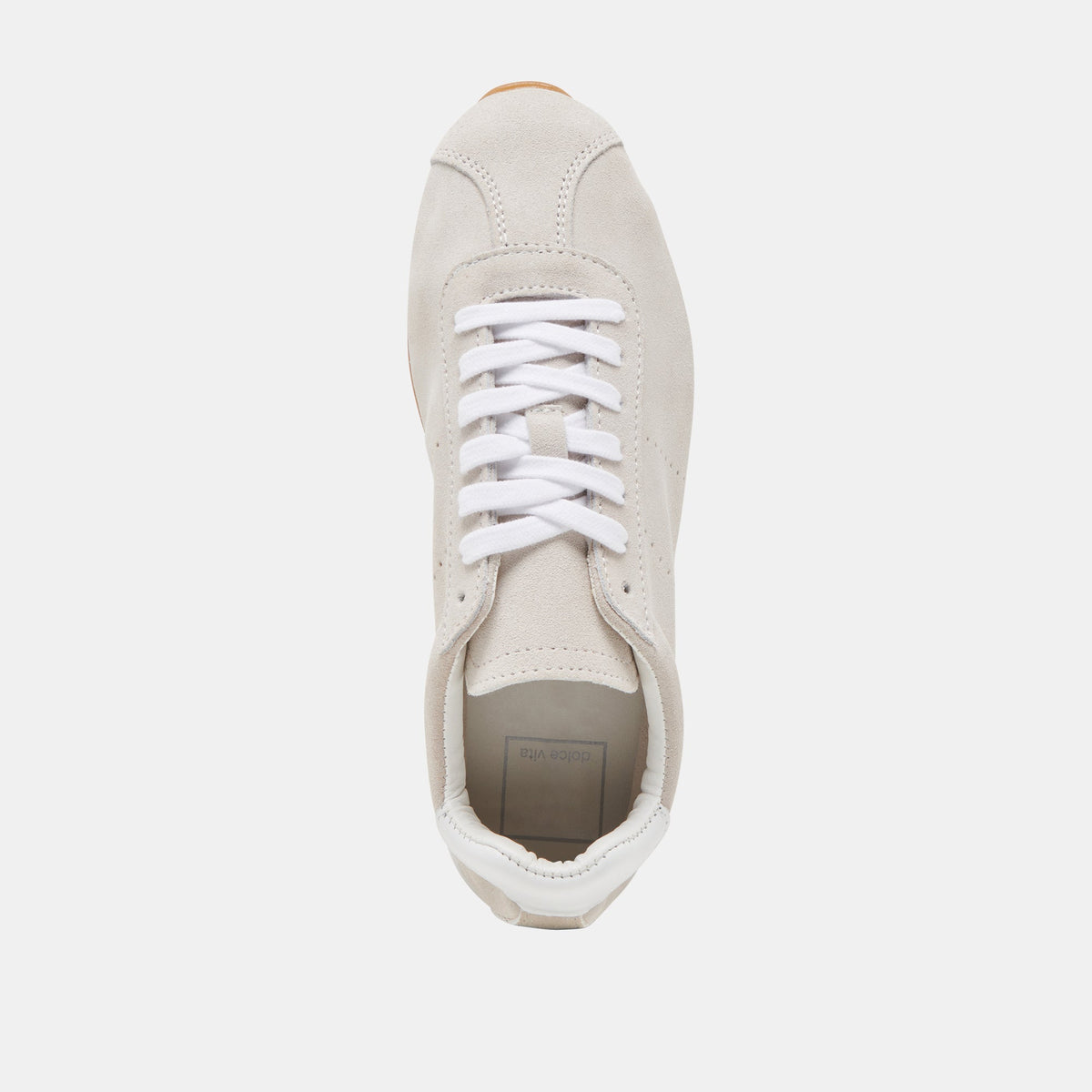 Dolce Vita SHOES Serina Ivory Suede Sneakers