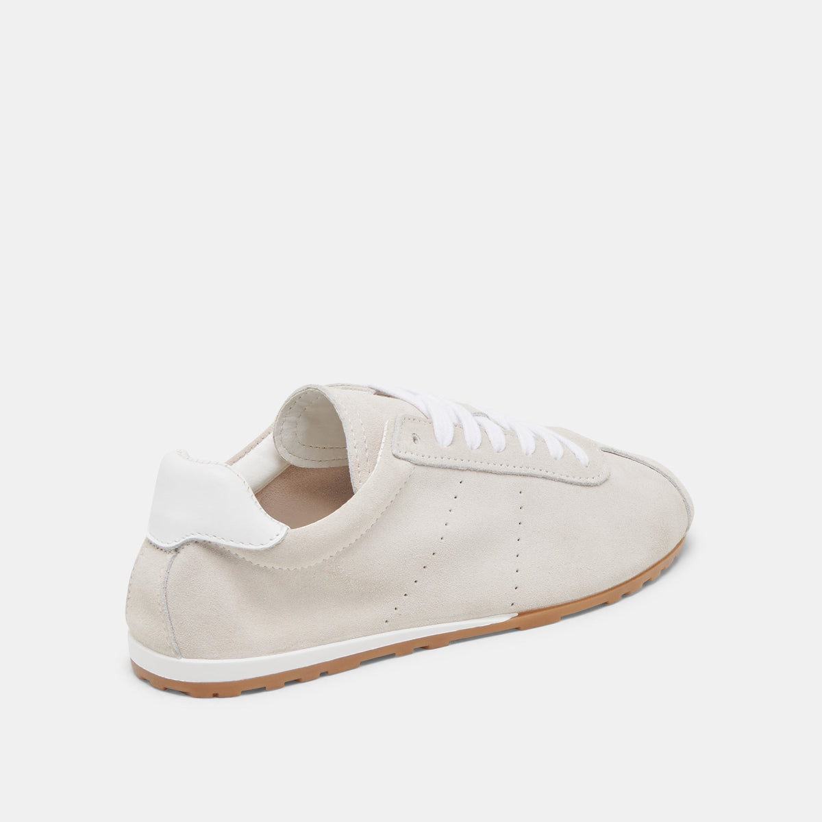 Dolce Vita SHOES Serina Ivory Suede Sneakers