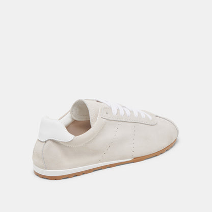 Dolce Vita SHOES Serina Ivory Suede Sneakers